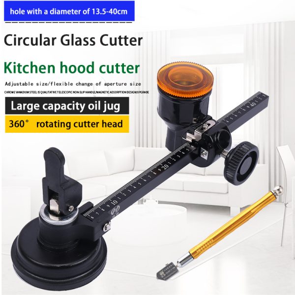Circular Glass Cutter 40cm YJ-040