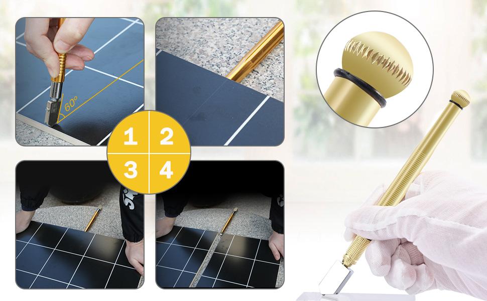 2 in 1 Manual Tile Glass Cutter - Image 4