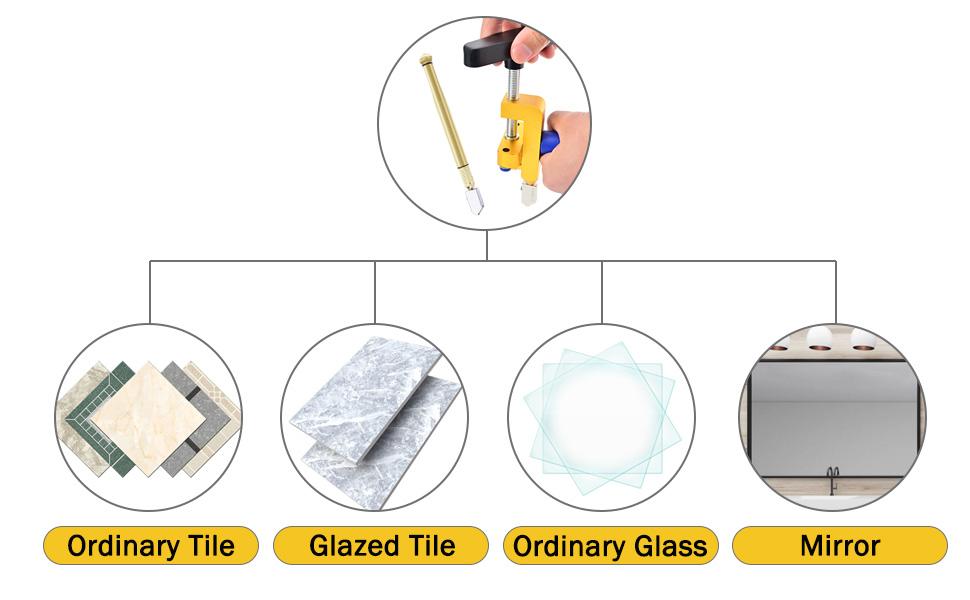 2 in 1 Manual Tile Glass Cutter - Image 5