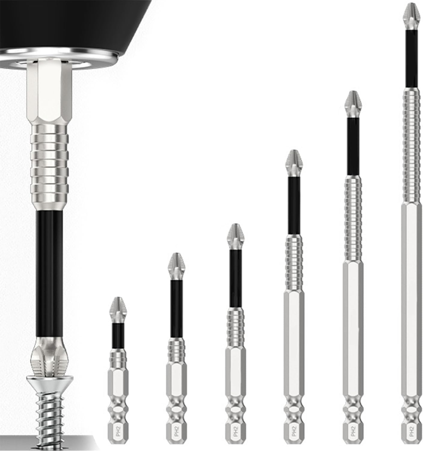 K5 Impact-Resistant High Magnetic Screwdriver Bit Set