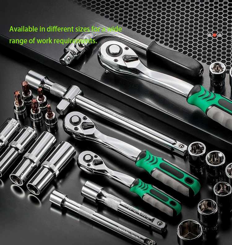 151 PCS Car Repair Toolkit – Socket Wrench Set with Case - Image 4